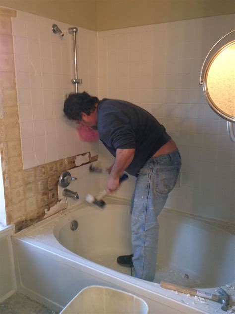 replacing jacuzzi tub with shower.